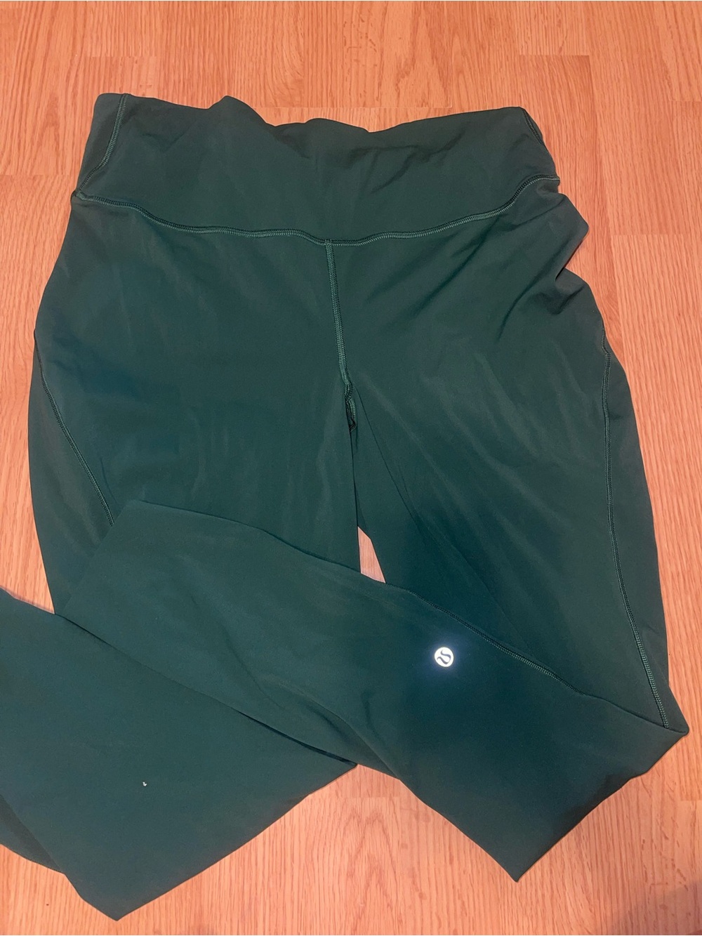 lululemon Athletica Forest Green Leggings - Picture 4 of 5
